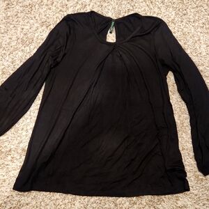 Elegant Black Women's Top